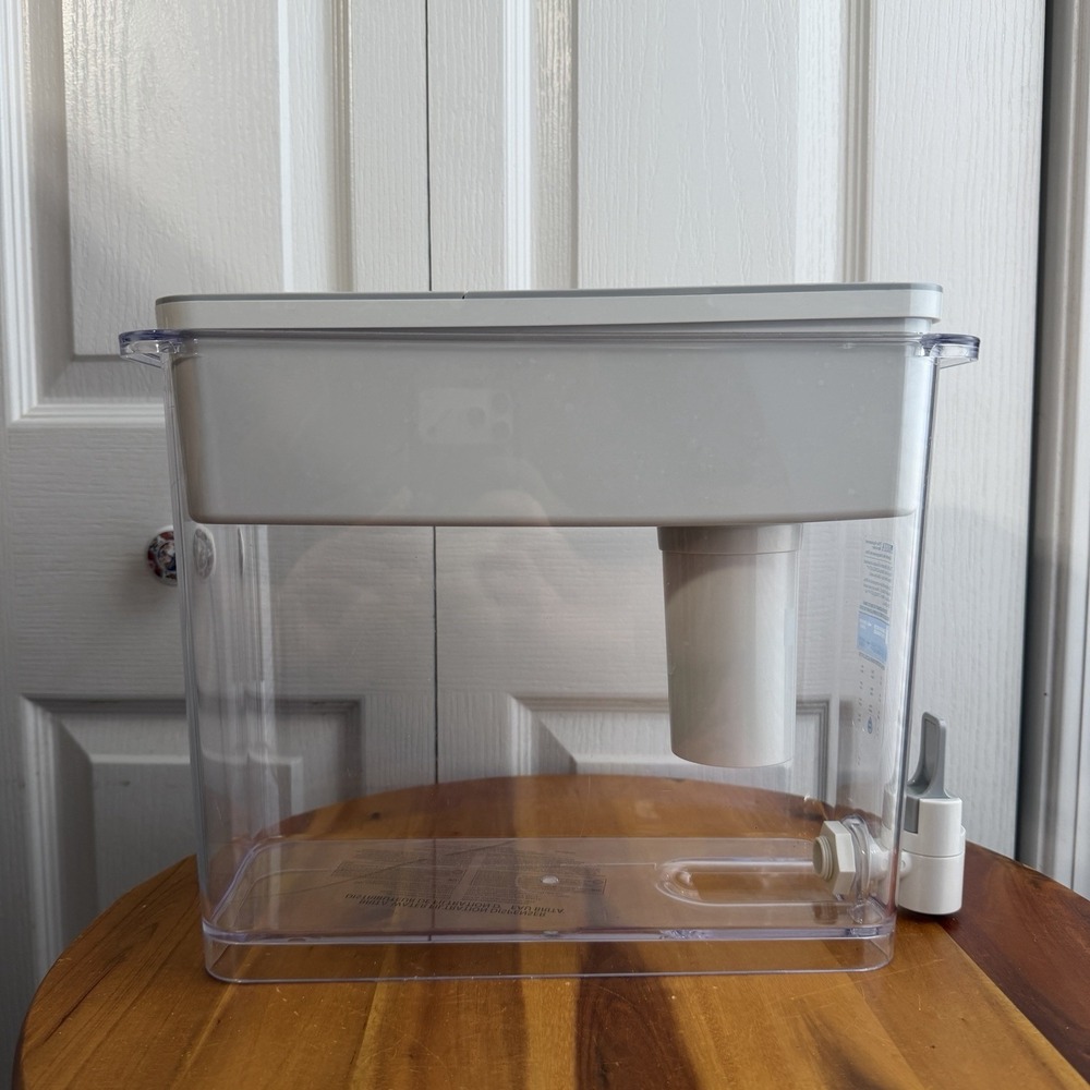 Brita Ultramax 27 Cup Filtered Water Dispenser Clear Gray Kitchen Unisex Office